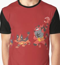 Litten Evolution Graphic T-Shirt