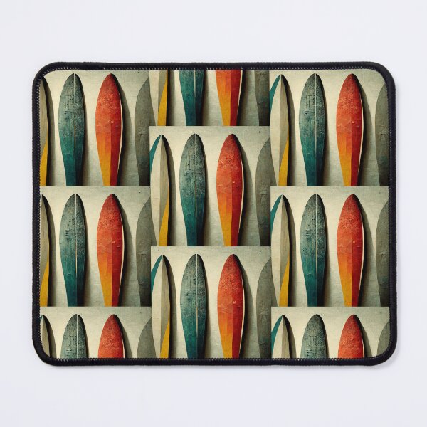 Item preview, Bauhaus Retro Vintage Surfboards Beach Decoration Art Gift designed and sold by LADistrictGarb.
