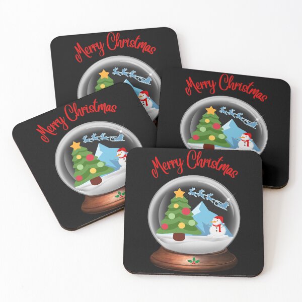 Item preview, Merry Christmas Snow Globe designed and sold by BluePlanetMerch.