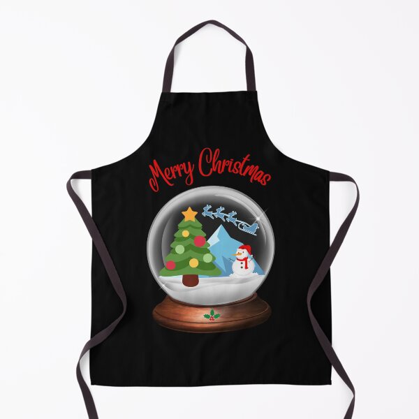 Item preview, Merry Christmas Snow Globe designed and sold by BluePlanetMerch.