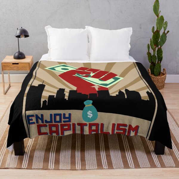 Item preview, Enjoy Capitalism, communism propaganda parody designed and sold by T-Look.