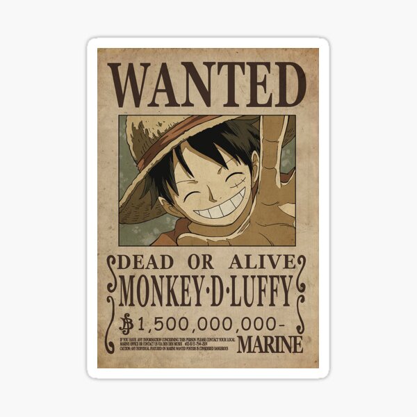 Trends International Netflix One Piece - Luffy Wanted Framed Wall