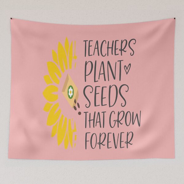 Item preview, teachers plant seeds that grow forever - Humerous Teacher designed and sold by AspectArtWorks.