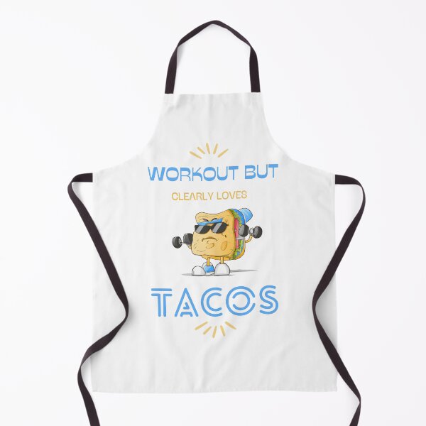 Item preview, Blue Funny Workout But Clearly Loves Tacos For Workout Lovers And Taco Lovers Taco Lifting Barbell designed and sold by CandyDroidMerch.
