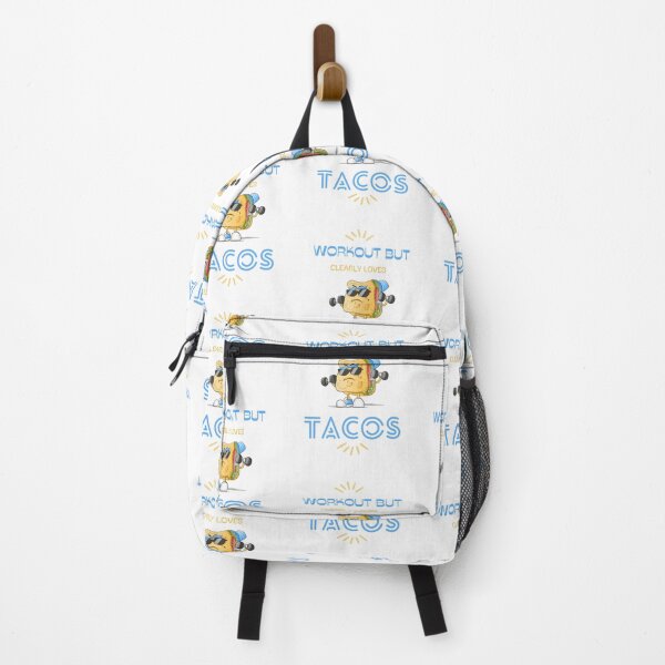 Item preview, Blue Funny Workout But Clearly Loves Tacos For Workout Lovers And Taco Lovers Taco Lifting Barbell designed and sold by CandyDroidMerch.