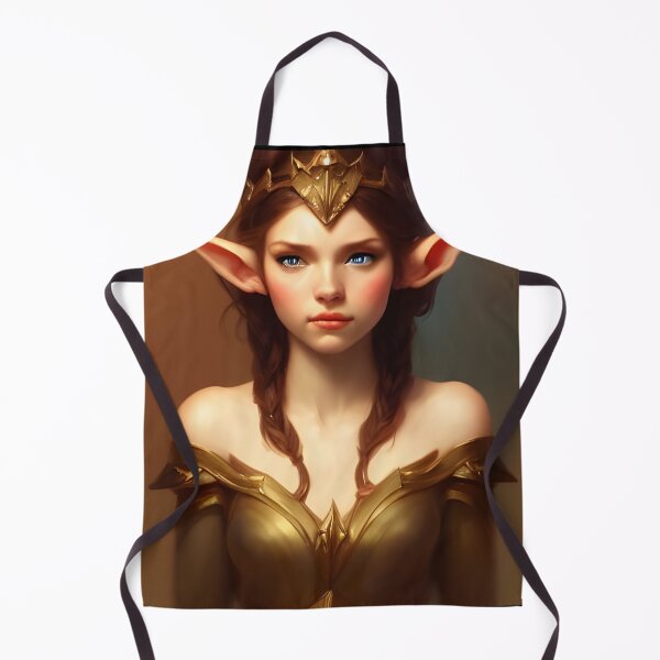 Item preview, Cute Fantasy Elf Princess Green and Gold designed and sold by Eliteijr.