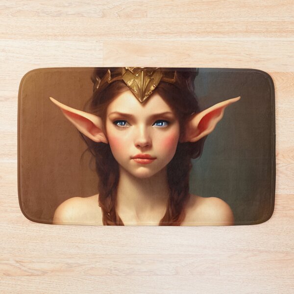 Item preview, Cute Fantasy Elf Princess Green and Gold designed and sold by Eliteijr.