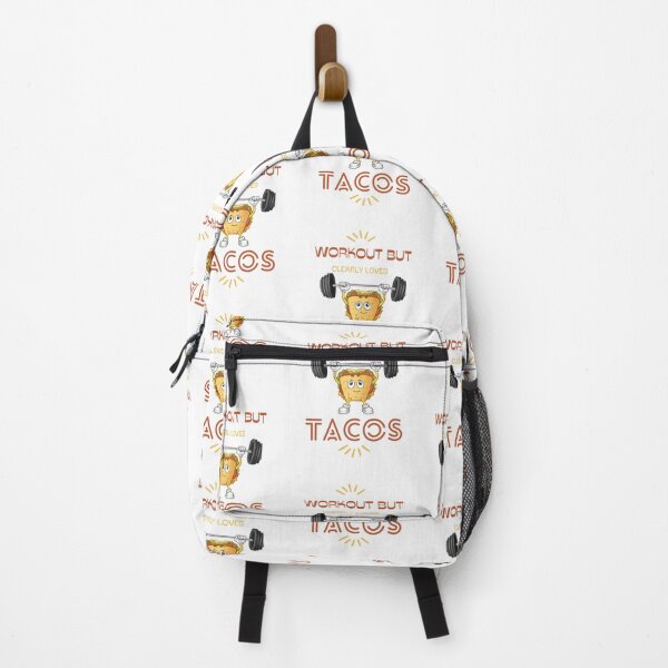 Item preview, Red Funny Workout But Clearly Loves Tacos For Workout Lovers And Taco Lovers Taco Lifting Barbell designed and sold by CandyDroidMerch.