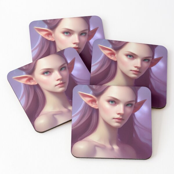 Item preview, Cute Fantasy Elf Princess Purple designed and sold by Eliteijr.
