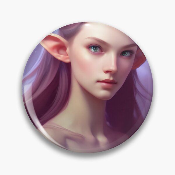 Item preview, Cute Fantasy Elf Princess Purple designed and sold by Eliteijr.