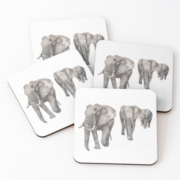 Item preview, March of the Elephants designed and sold by Diane Dawkins.