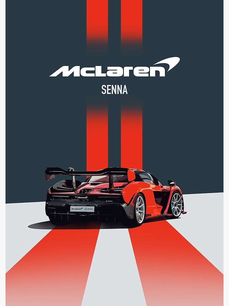 "Mclaren Senna" Photographic Print for Sale by BoukdeRoeck Redbubble