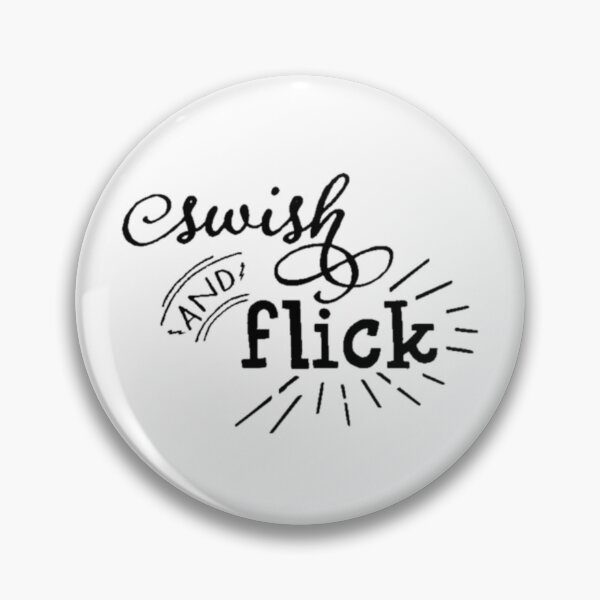 Item preview, Swish and Flick text designed and sold by HarryMagicPlace.