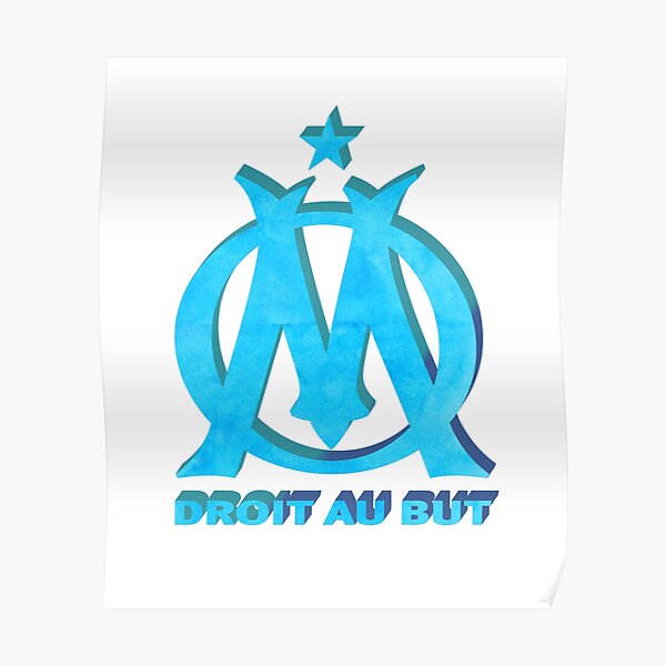Logo de l'Olympique de Marseille Poster