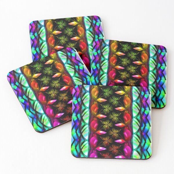 Item preview, Rainbow Flowers Panel designed and sold by pinkal.