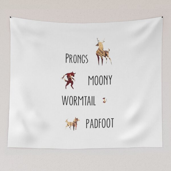 Item preview, Prongs Moony Wormtail Padfoot designed and sold by HarryMagicPlace.