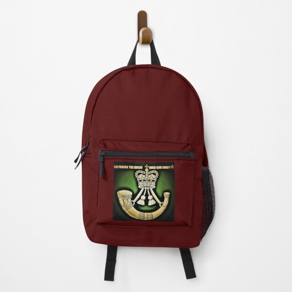 Item preview, The Rifles (painting of cap badge and a slogan) designed and sold by Oppos Community Farm.