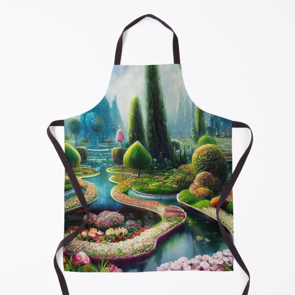 Item preview, Magical Water Garden, Fairy Realm, Imagination Art designed and sold by SunDoor Art.