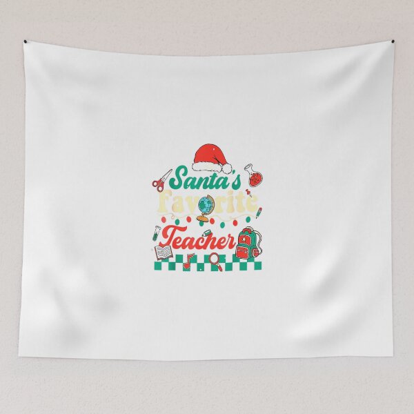 Item preview, Groovy Xmas Favorite Teacher Santa's Hat Christmas Lights designed and sold by TGMerwin.
