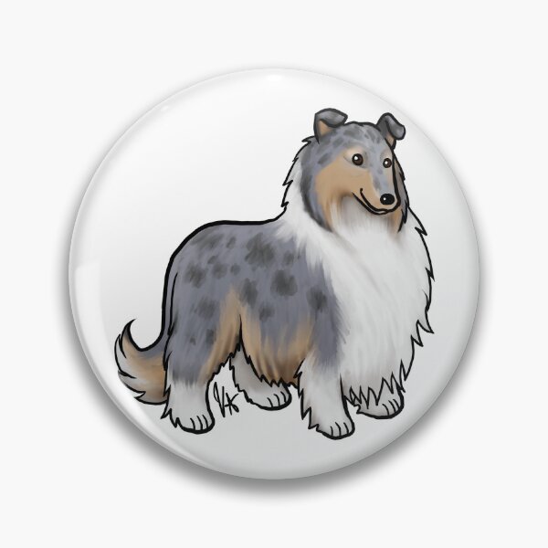 Item preview, Rough Collie - Blue Merle designed and sold by Jennifer Stolzer.