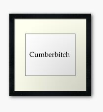 Cumberbitch Framed Print