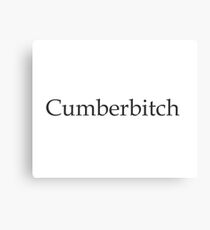 Cumberbitch Canvas Print