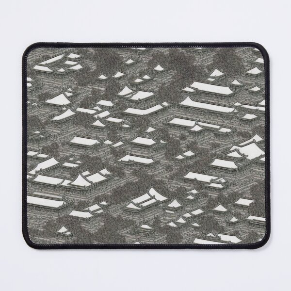 Item preview, Forbidden City Antique Oriental Chinese Cityscape Pattern designed and sold by speedrunner.