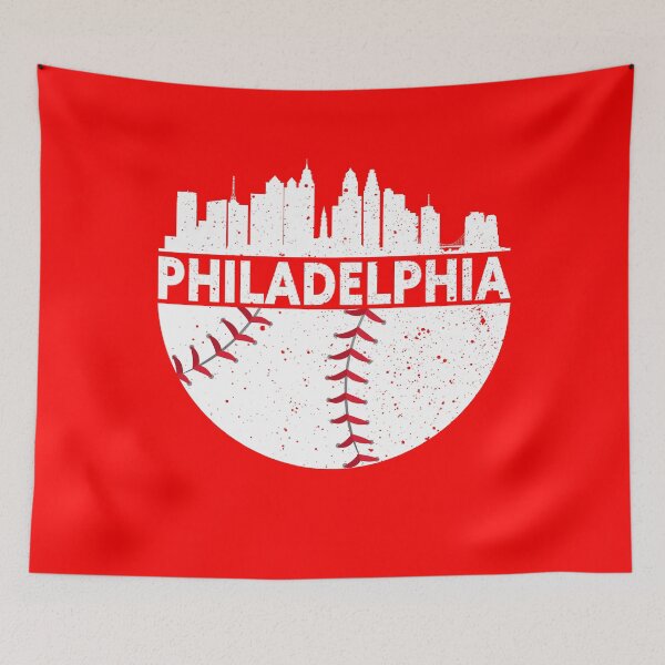 Item preview, Vintage Philadelphia Skyline Baseball Retro Philly Cityscap T-Shirt designed and sold by skulltshirt.