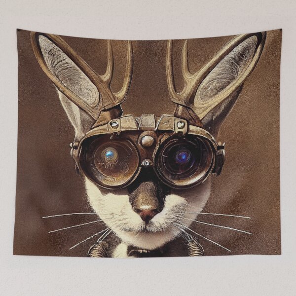 Item preview, Dieselpunk Cats #44: Flight Lieutenant Cat designed and sold by Åveline Dvorak.