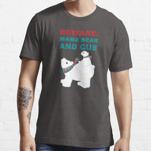  Beware MAMA BEAR and cubs T-Shirt : Clothing, Shoes & Jewelry