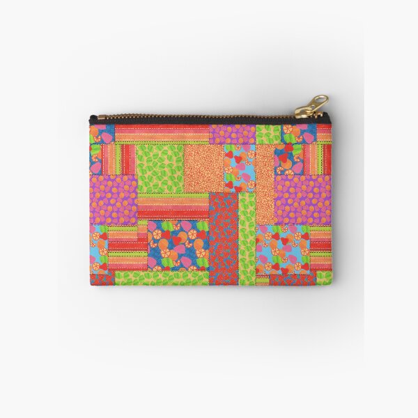 Item preview, Bright Summer Fruits Faux Patchwork designed and sold by Judy Adamson.
