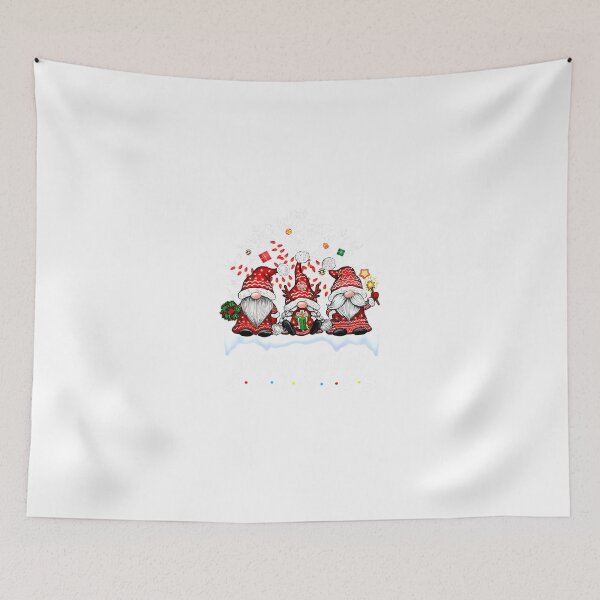 Item preview, Hanging With My Gnomies Plaid Red Christmas Tree Xmas Lights Premium designed and sold by TGMerwin.