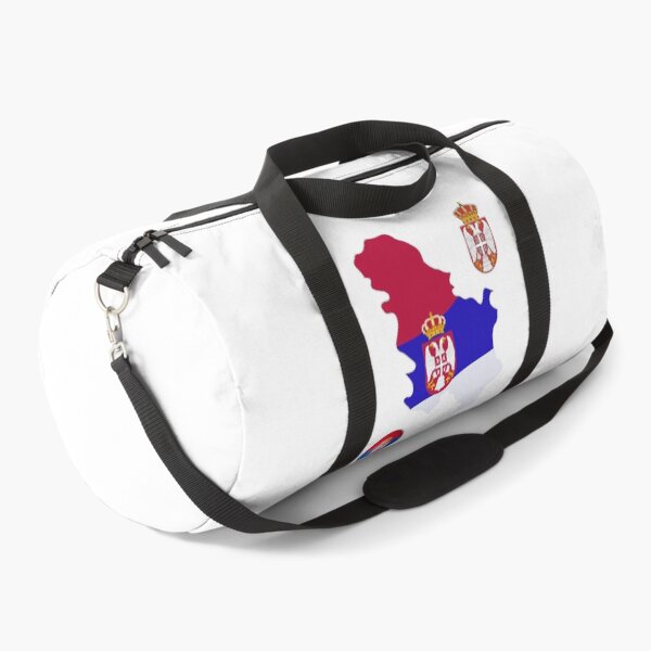 Item preview, Serbian Map Flag designed and sold by Tienda-Vane.