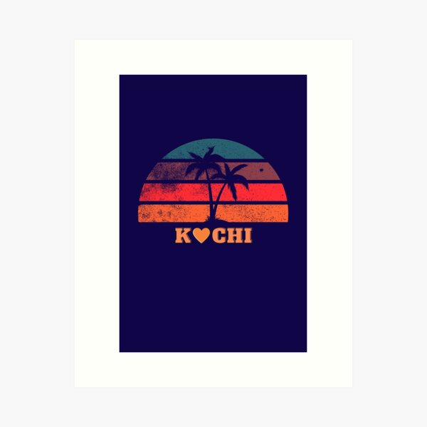 I Love Kochi / Cochin - I Love India Art Print