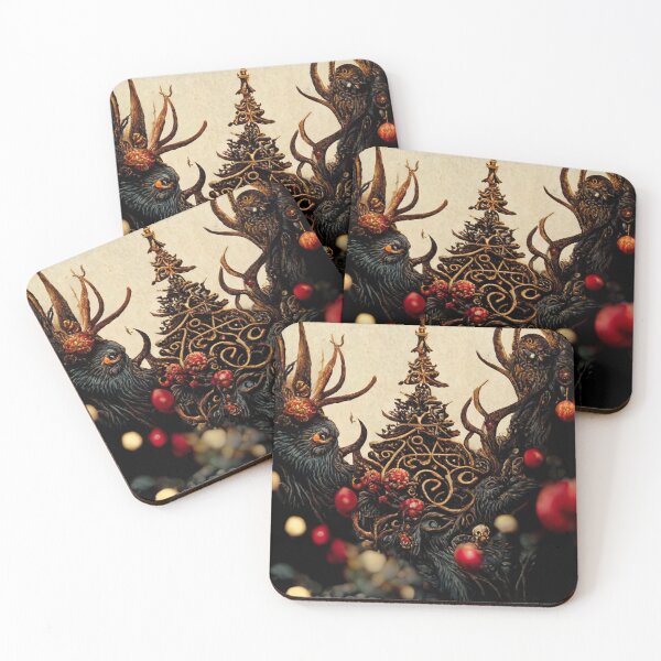 Item preview, Intricate Pagan X-mas Card designed and sold by CartoonrBOY.