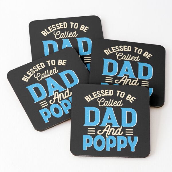 Item preview, Blessed To Be Called Dad And Poppy Father's Day designed and sold by Abaddon-art.