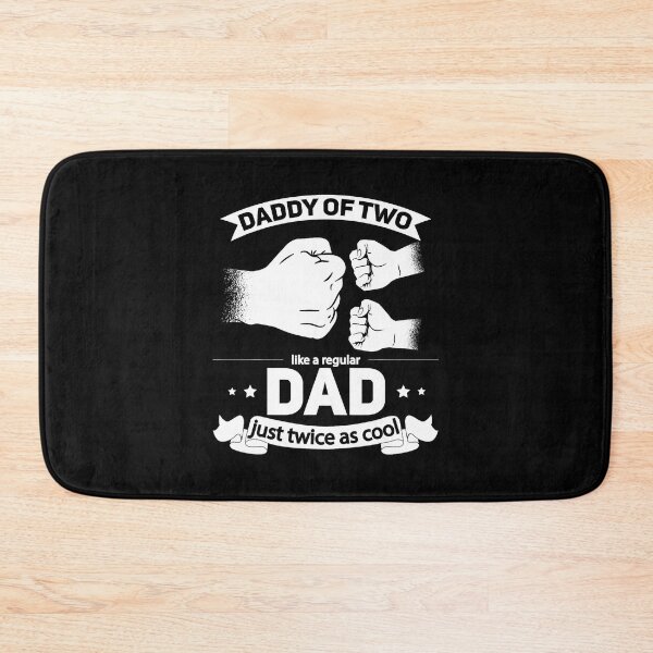 Item preview, Dad Of Two Like A Regular Dad Just Twice As Cool Fathers Day designed and sold by Abaddon-art.
