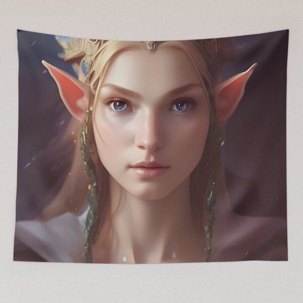 Item preview, Cute Fantasy Elf Princess Purple designed and sold by Eliteijr.