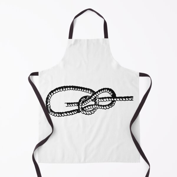 Item preview, Thicc Bowline, Black on White designed and sold by TheTautLine.