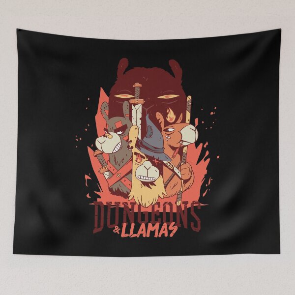 Item preview, dungeons & llamas designed and sold by Alana  Keller Lopes.