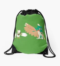 Rowlet Evolution Drawstring Bag