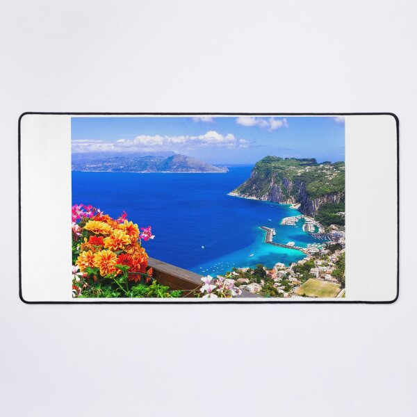 Item preview, Capri, Italy, Beautiful Bright Blue Ocean Views designed and sold by newburyboutique.