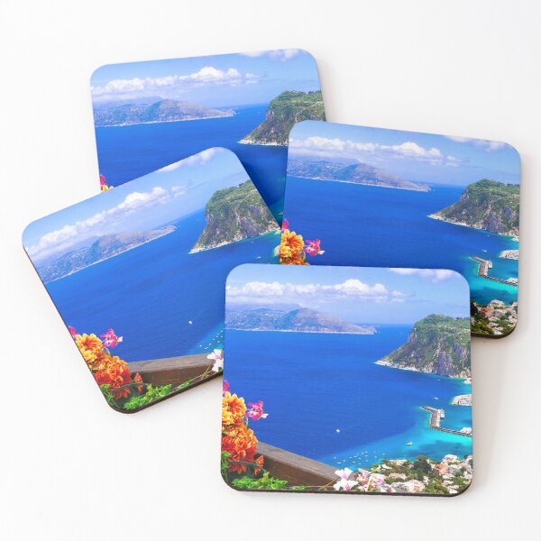 Item preview, Capri, Italy, Beautiful Bright Blue Ocean Views designed and sold by newburyboutique.