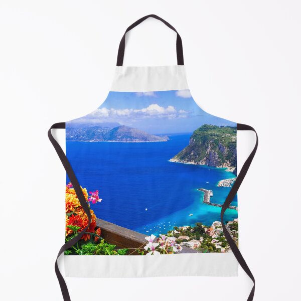Item preview, Capri, Italy, Beautiful Bright Blue Ocean Views designed and sold by newburyboutique.