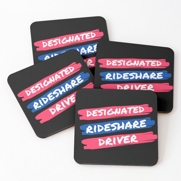 Item preview, Designated Rideshare Driver designed and sold by MtWoodsonSales.