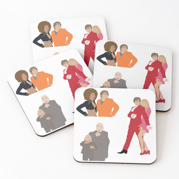 Item preview, Austin Powers Sticker Pack designed and sold by TvDoodles.