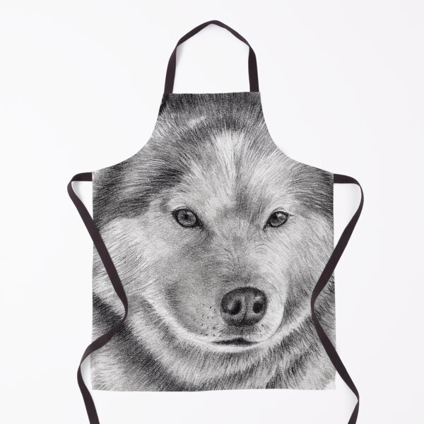 Aperçu de l'œuvre Portrait d'un husky créée et vendue par SylvieG18.