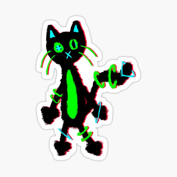 Artikel-Vorschau von Cyber-Katze, designt und verkauft von saacstix.
