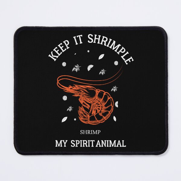 Item preview, Keep it Shrimple ! Shellfish, Shrimp Seafood Lovers designed and sold by Raiko-art.