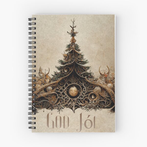 Item preview, Intricate Pagan X-mas Card designed and sold by CartoonrBOY.